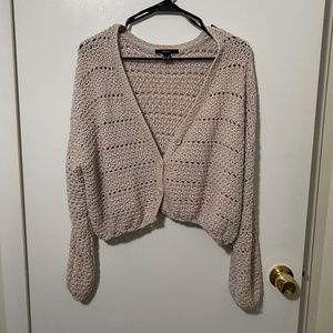 Forever 21 Crochet Cardigan